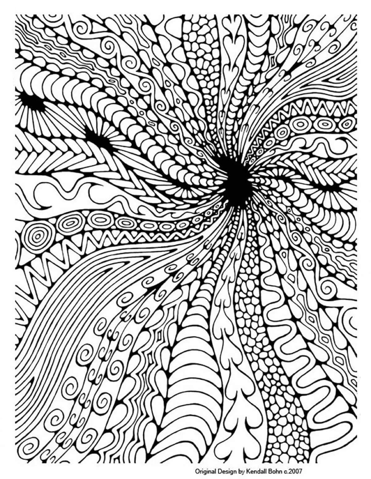 Mandalas Abstraits 83